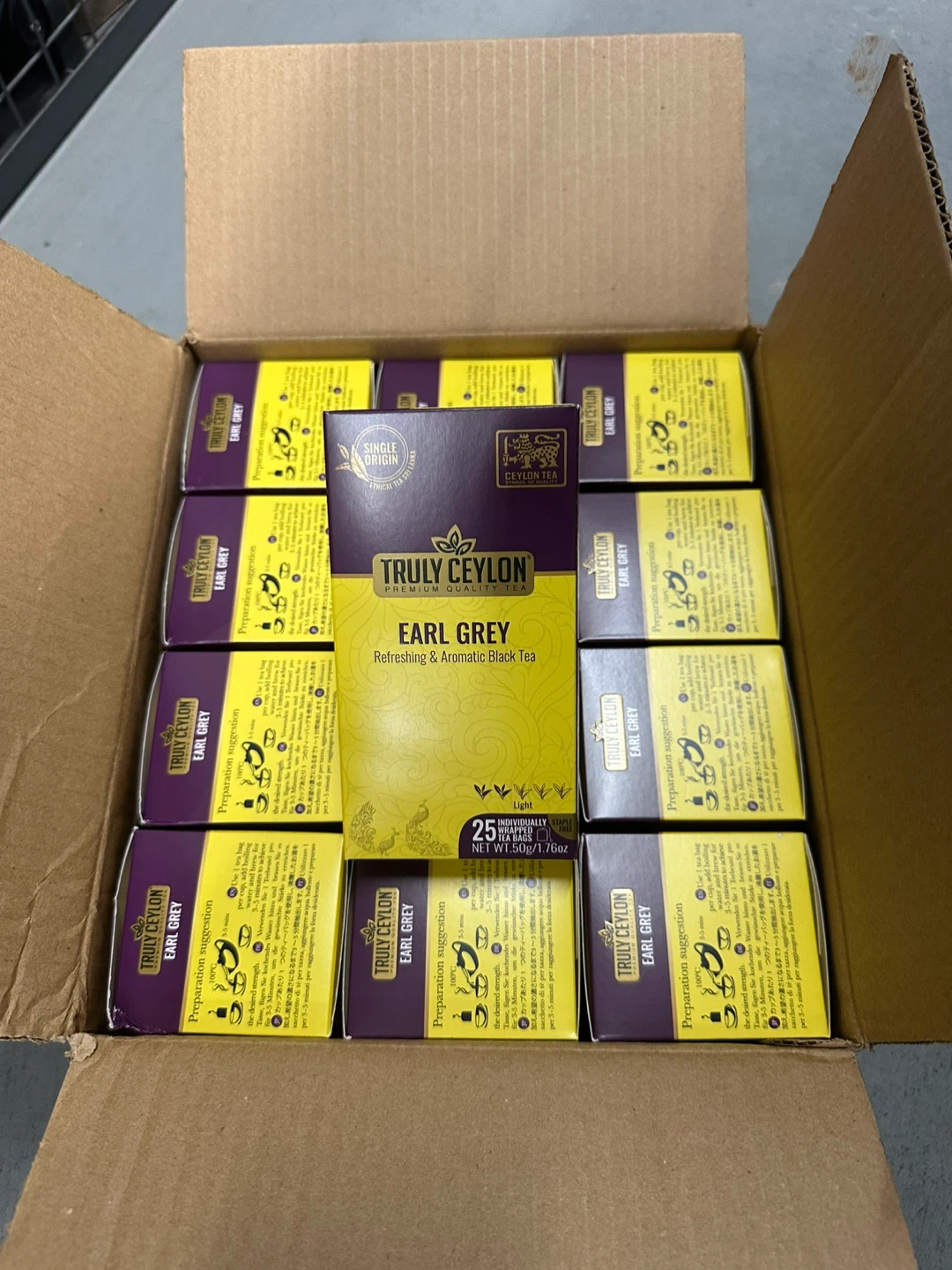 Truly Ceylon Earl Grey Black Tea – 12 Boxes - photo 3