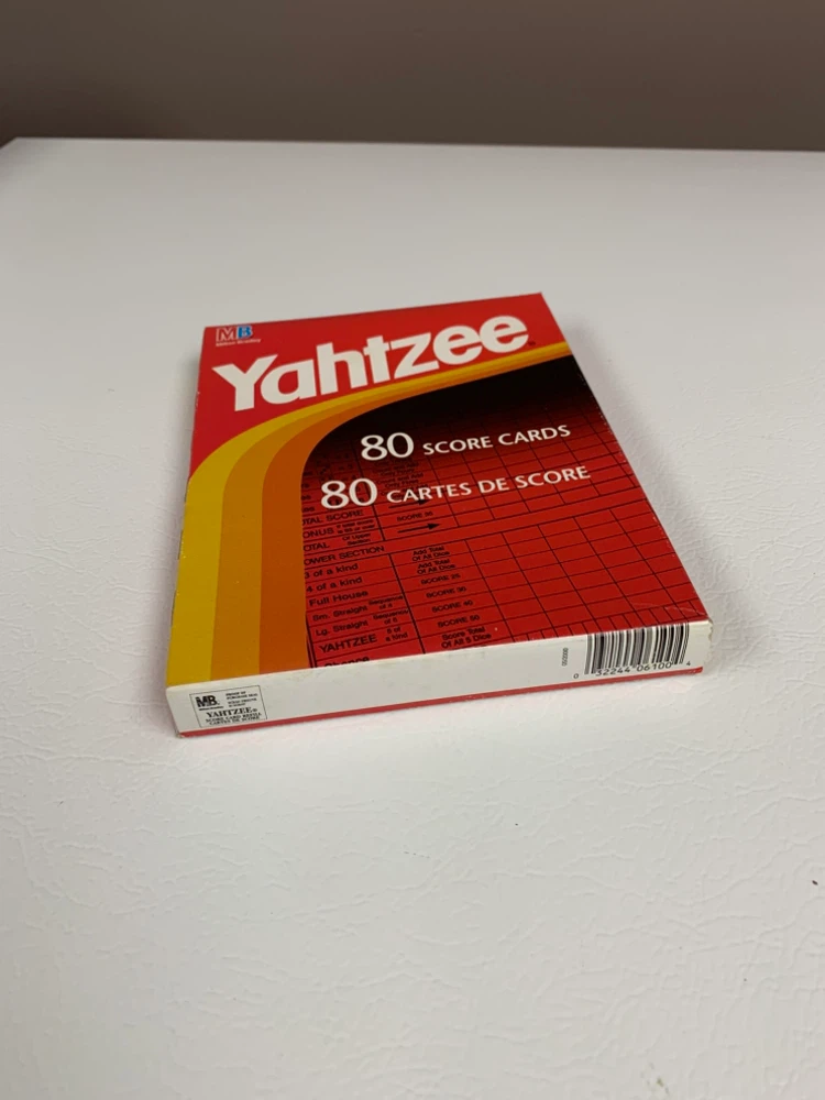 🏈Milton Bradley Yahtzee Score Cards - photo 3