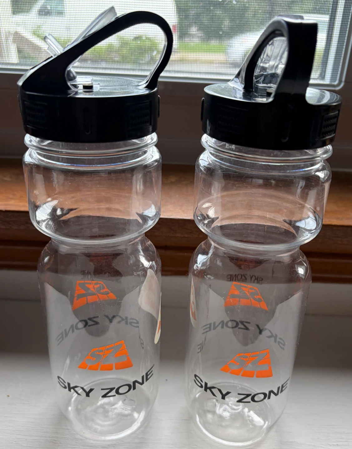 Two Sky Zone Plastic Water Bottles