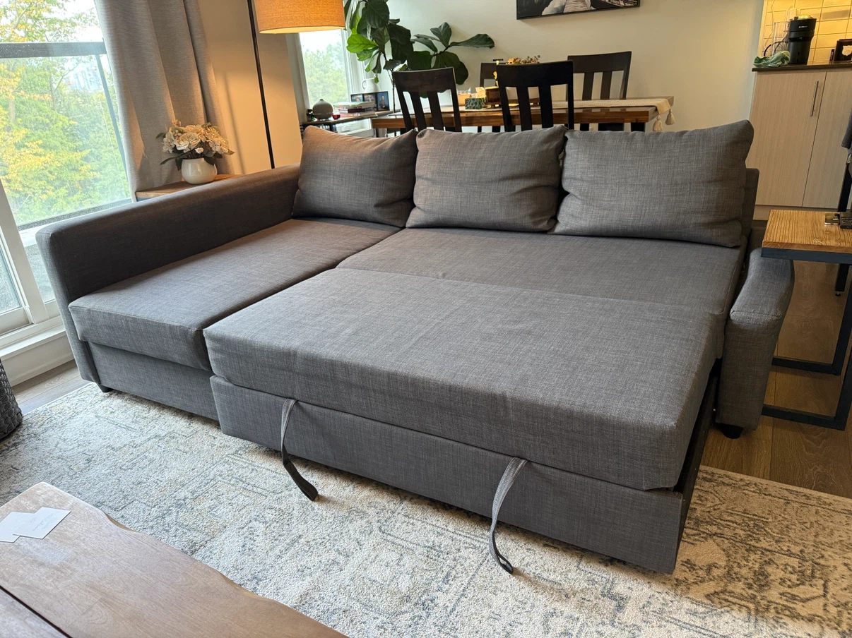 IKEA FRIHETEN Corner Sofa-bed with Storage - photo 4