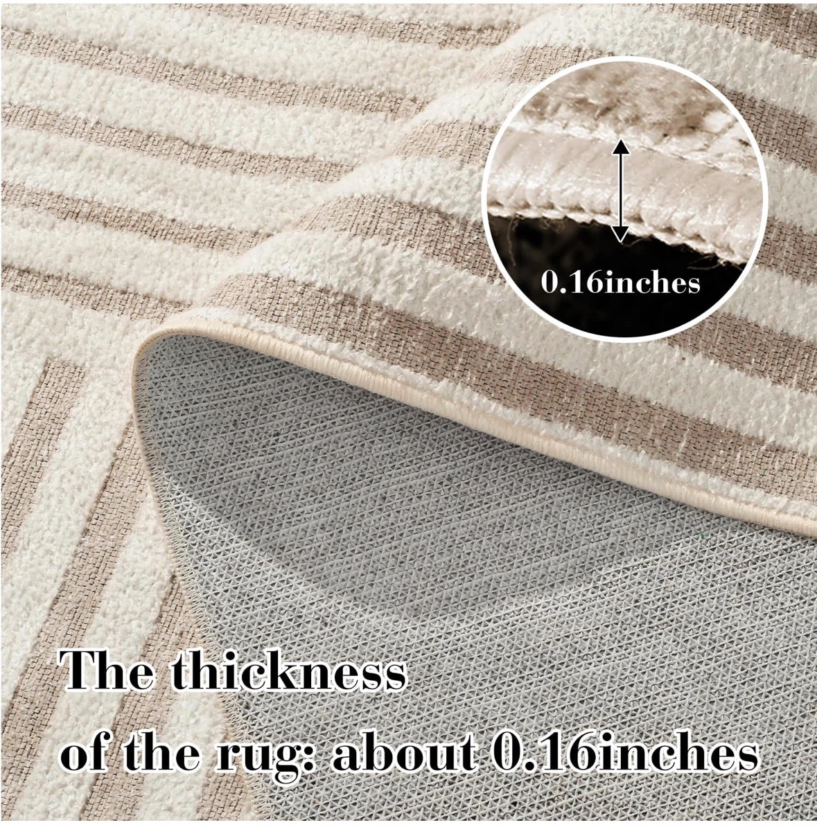 Geometric Pattern Area Rug 9x12 ft - photo 5