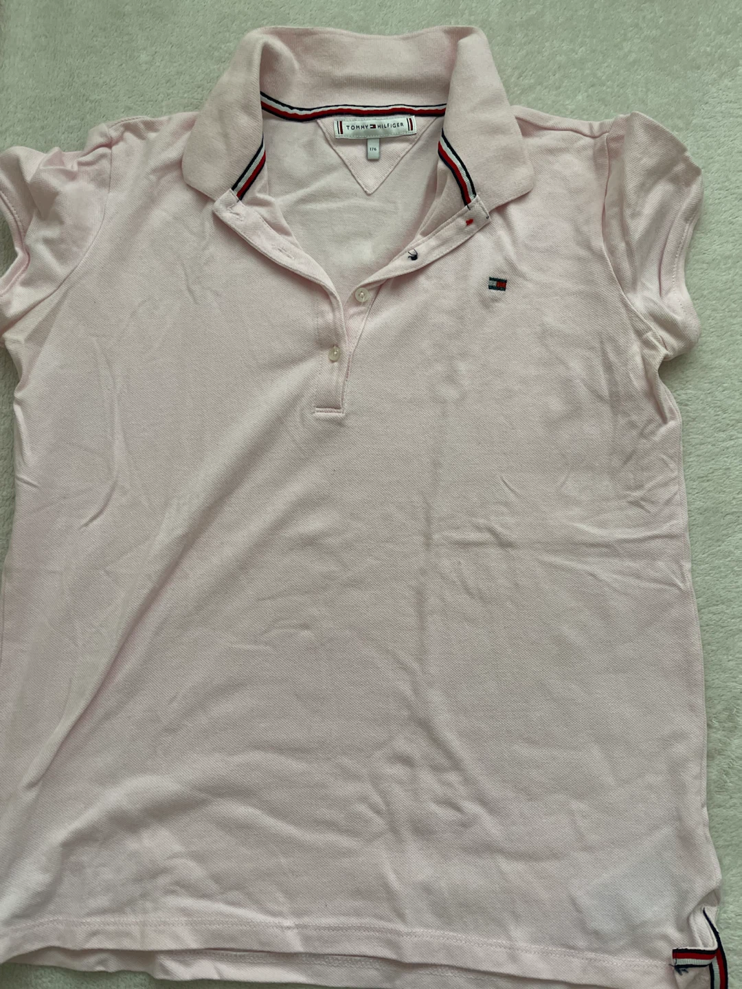 Tommy Hilfiger Light Pink Polo Shirt