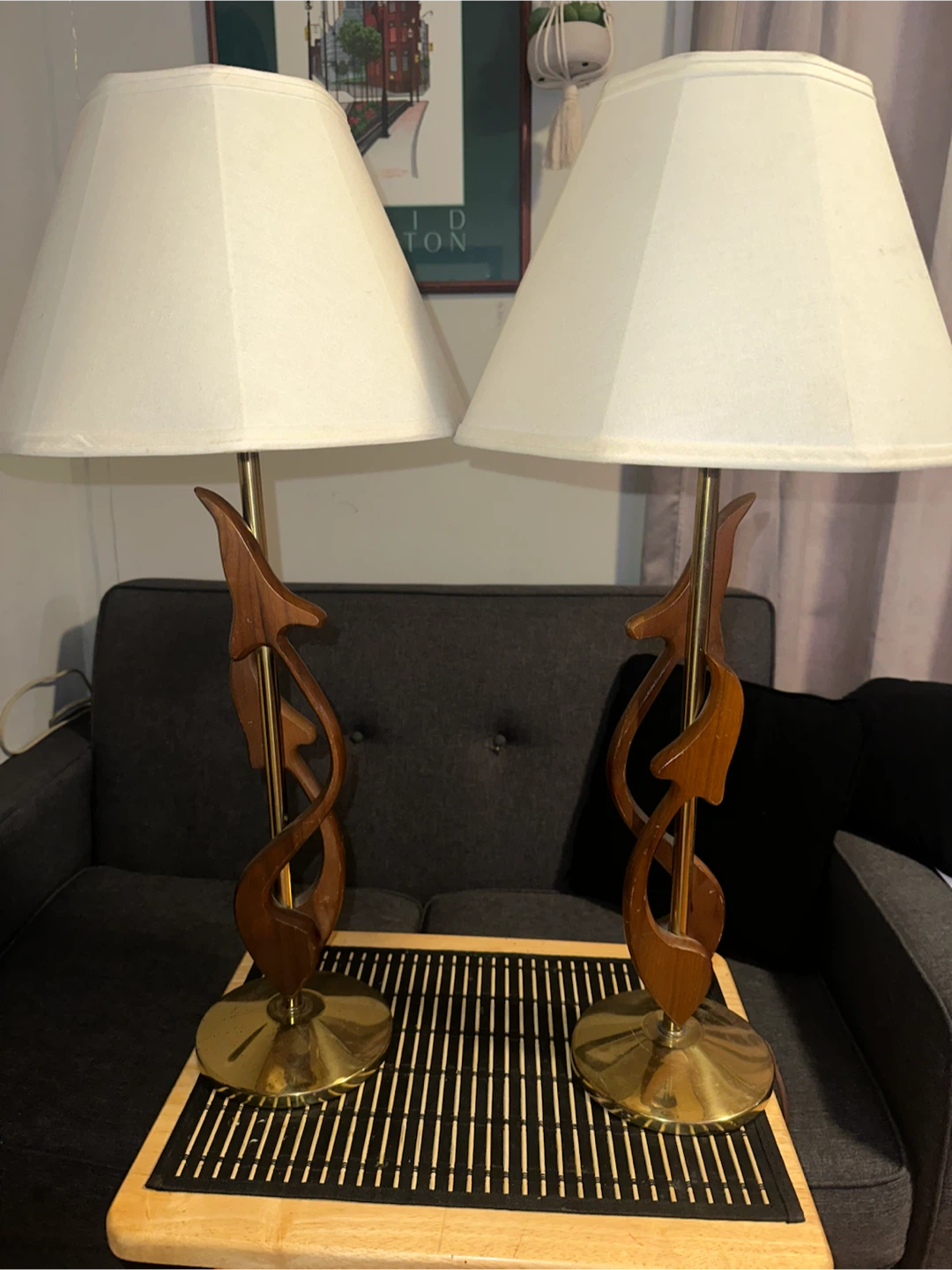 Pair of Vintage Lamps