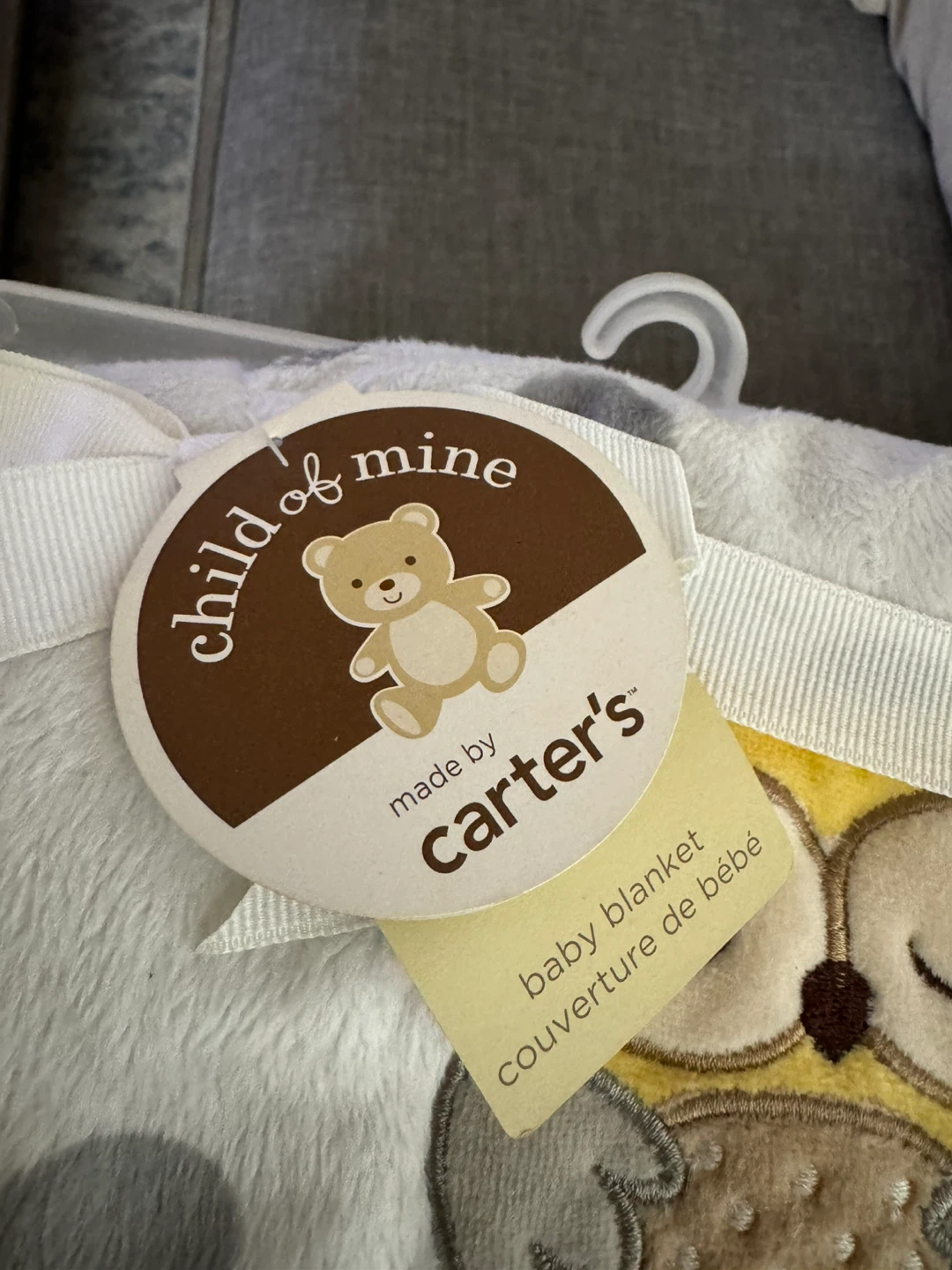 Child of Mine by Carter's Owl Baby Blanket 🏈 - photo 2