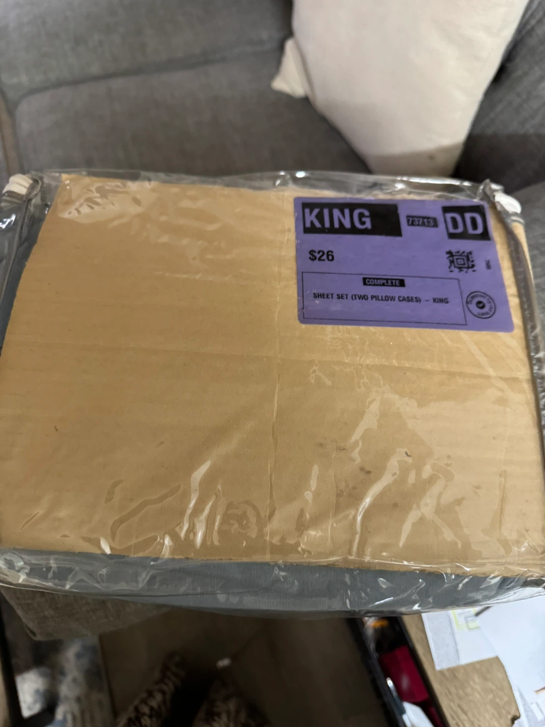 Complete King Size Sheet Set 🏈