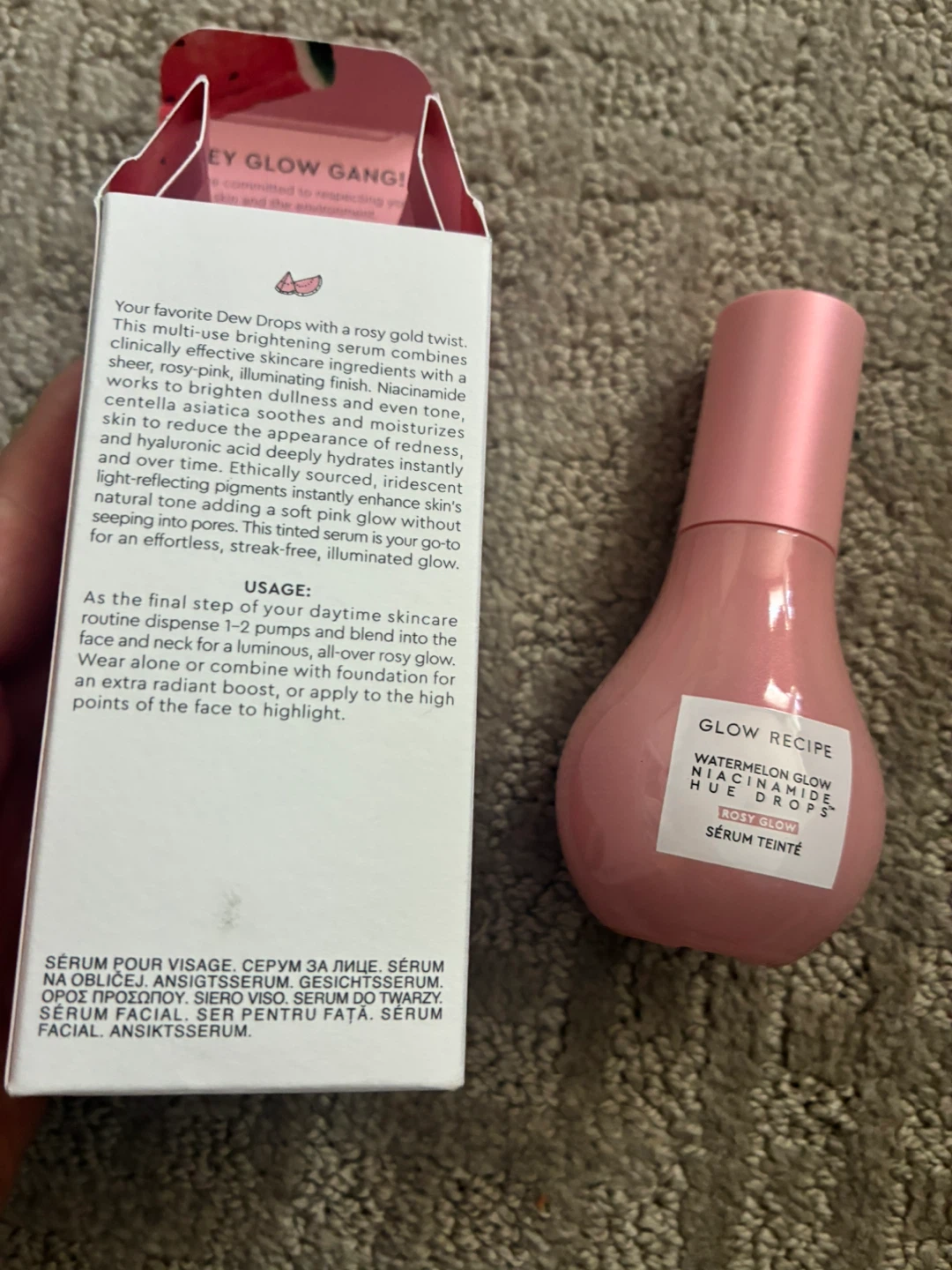Glow Recipe Watermelon Glow Niacinamide Hue Drops - photo 3