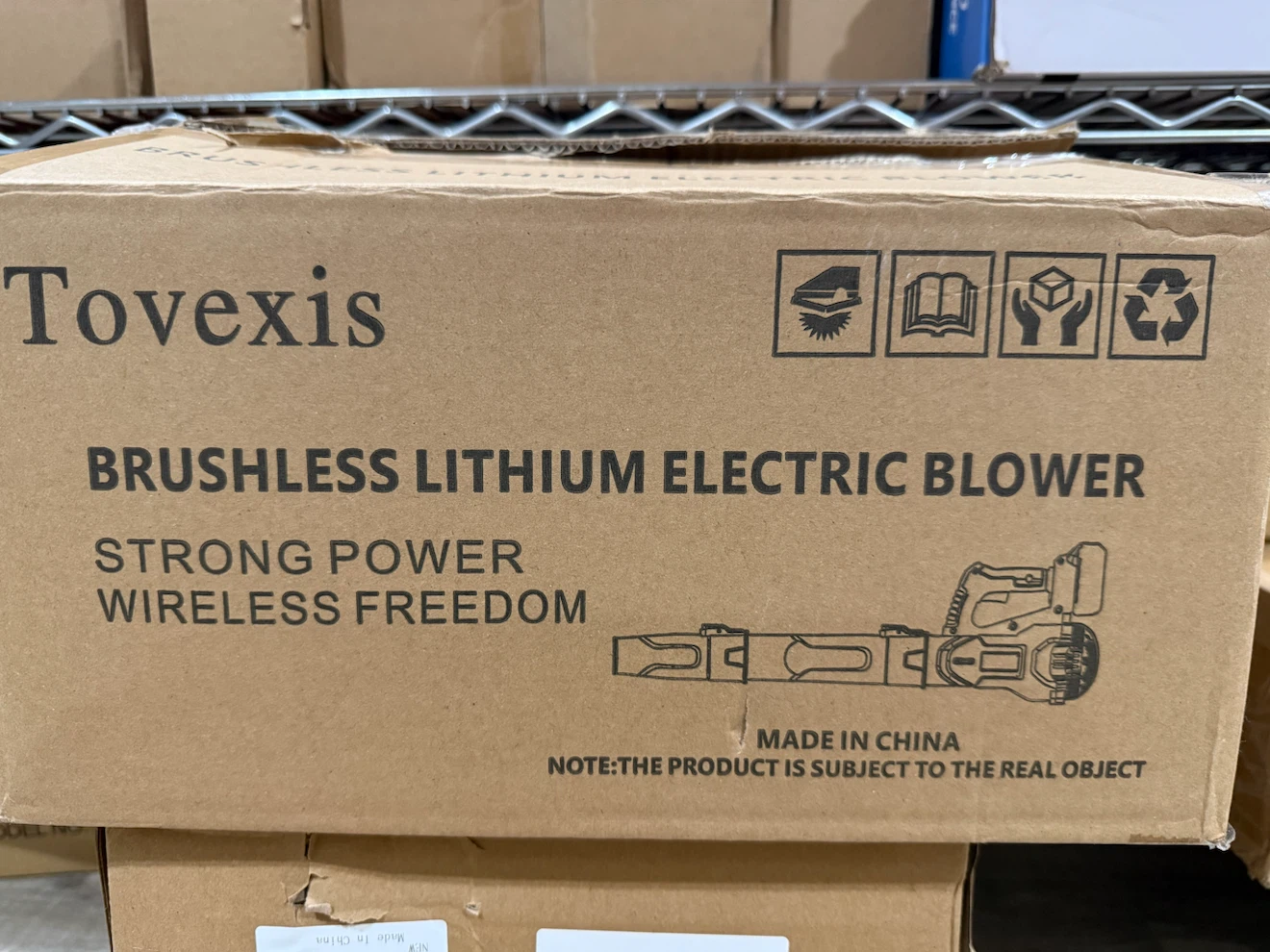 Tovexis Cordless Brushless Leaf Blower WDG64 - photo 5