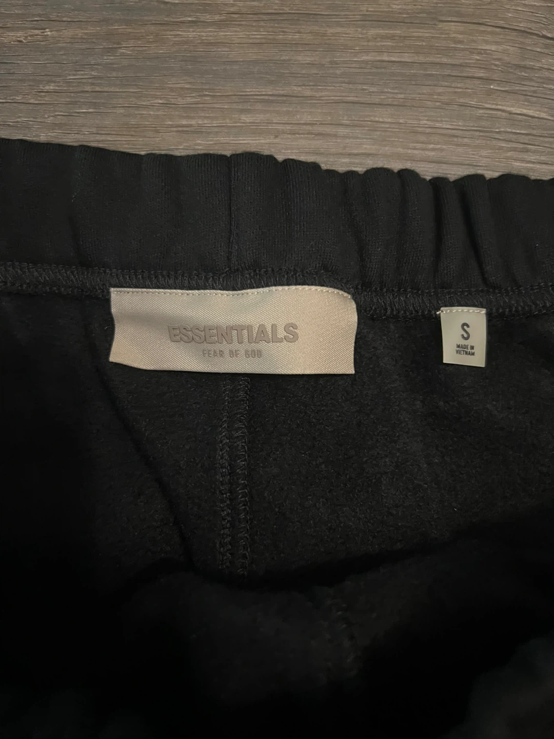 Essentials Fear of God Sweatpants Black - photo 3