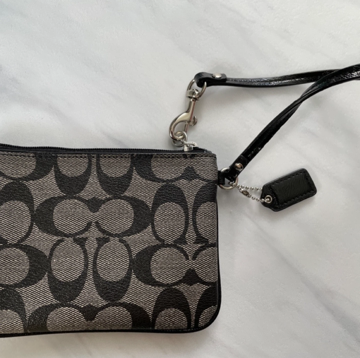 Coach Signature Wristlet
