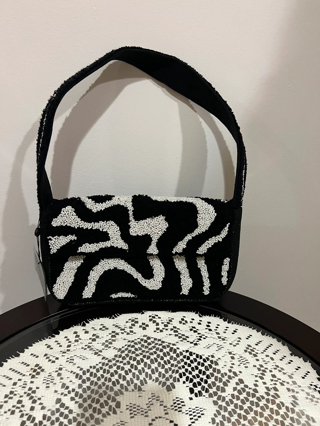 🏈 America & Beyond Beaded Shoulder Bag