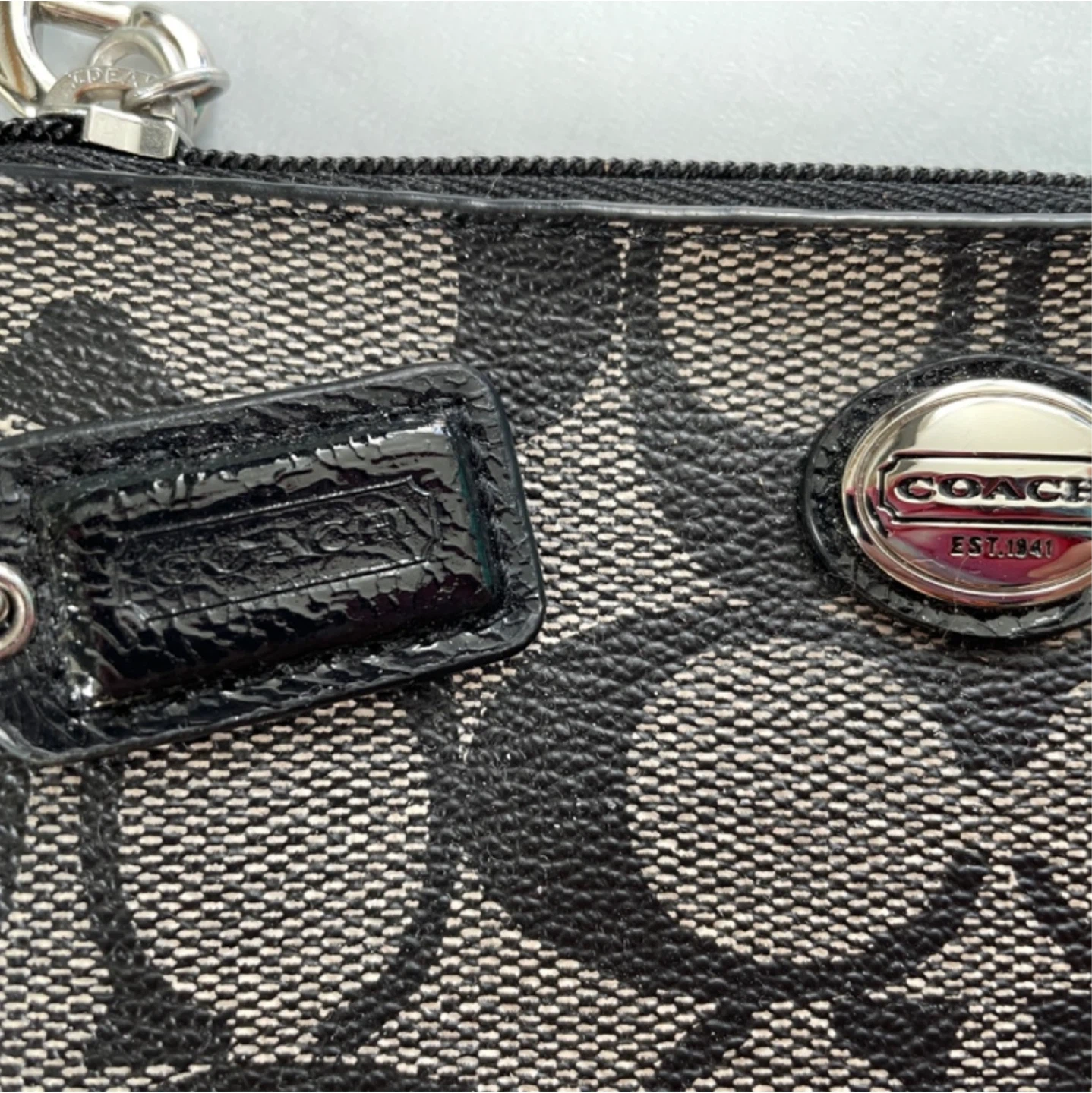 Coach Signature Wristlet - photo 4