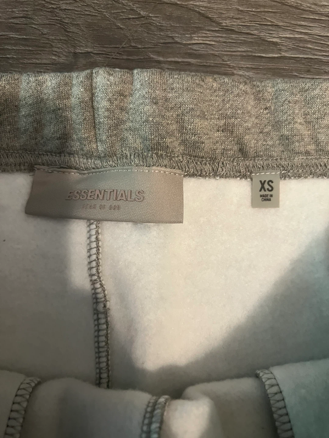 Essentials Fear of God Sweatpants - Grey - Size XS - photo 3