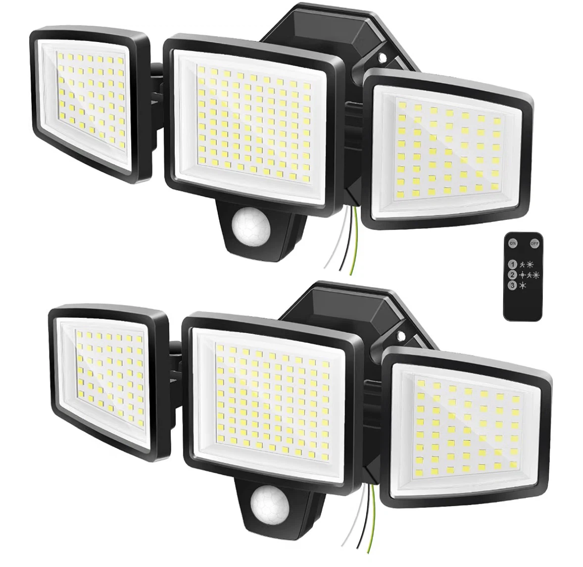 110V LED Motion Sensor Outdoor Flood Light - photo 2