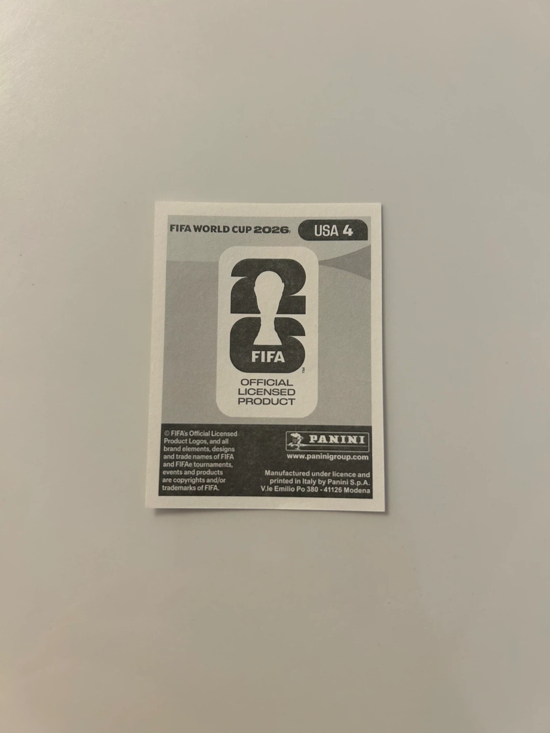 Tim Ream FIFA World Cup 2026 Panini Sticker - photo 2