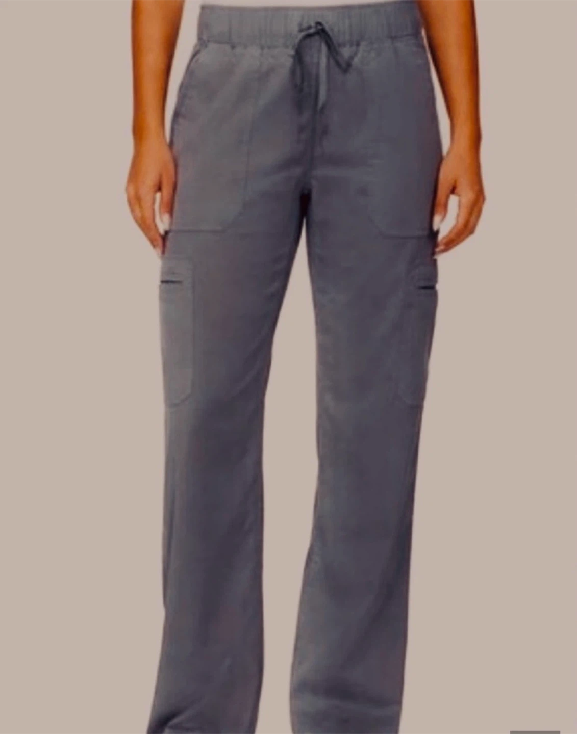 Buffalo David Bitton Grey Wide-leg Cargo Pants