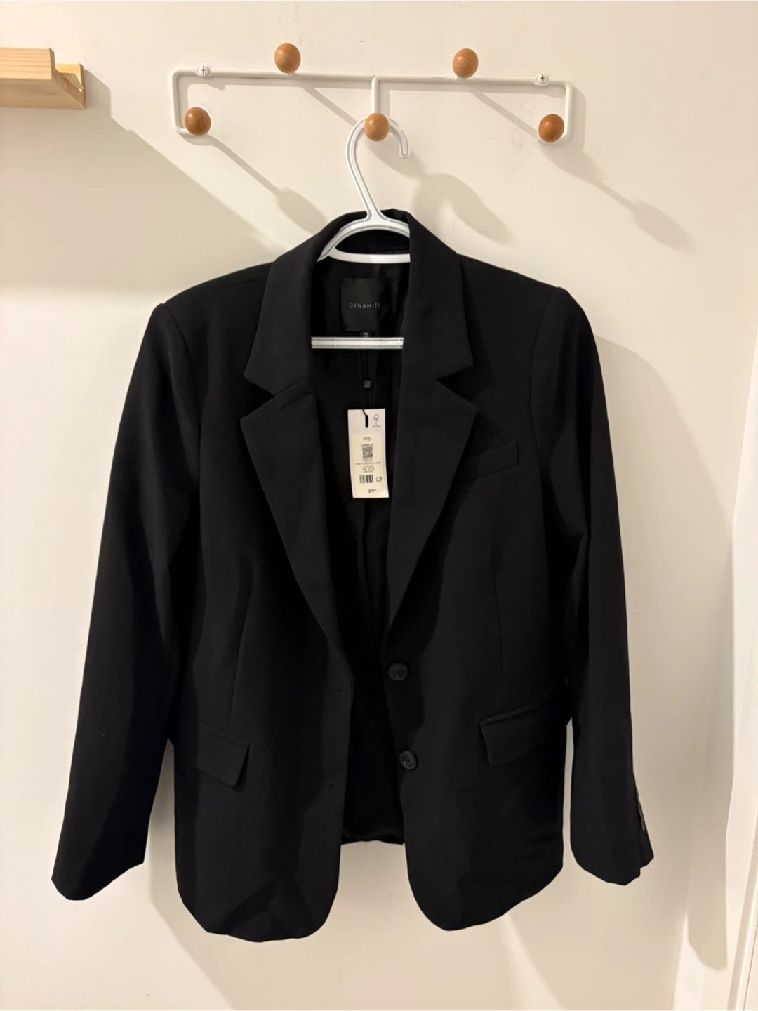 Dynamite Lorelei Two Button Black Blazer - photo 2
