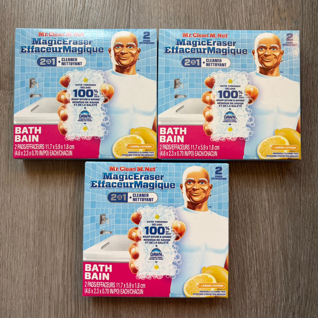 Mr. Clean Magic Eraser Bath x 3