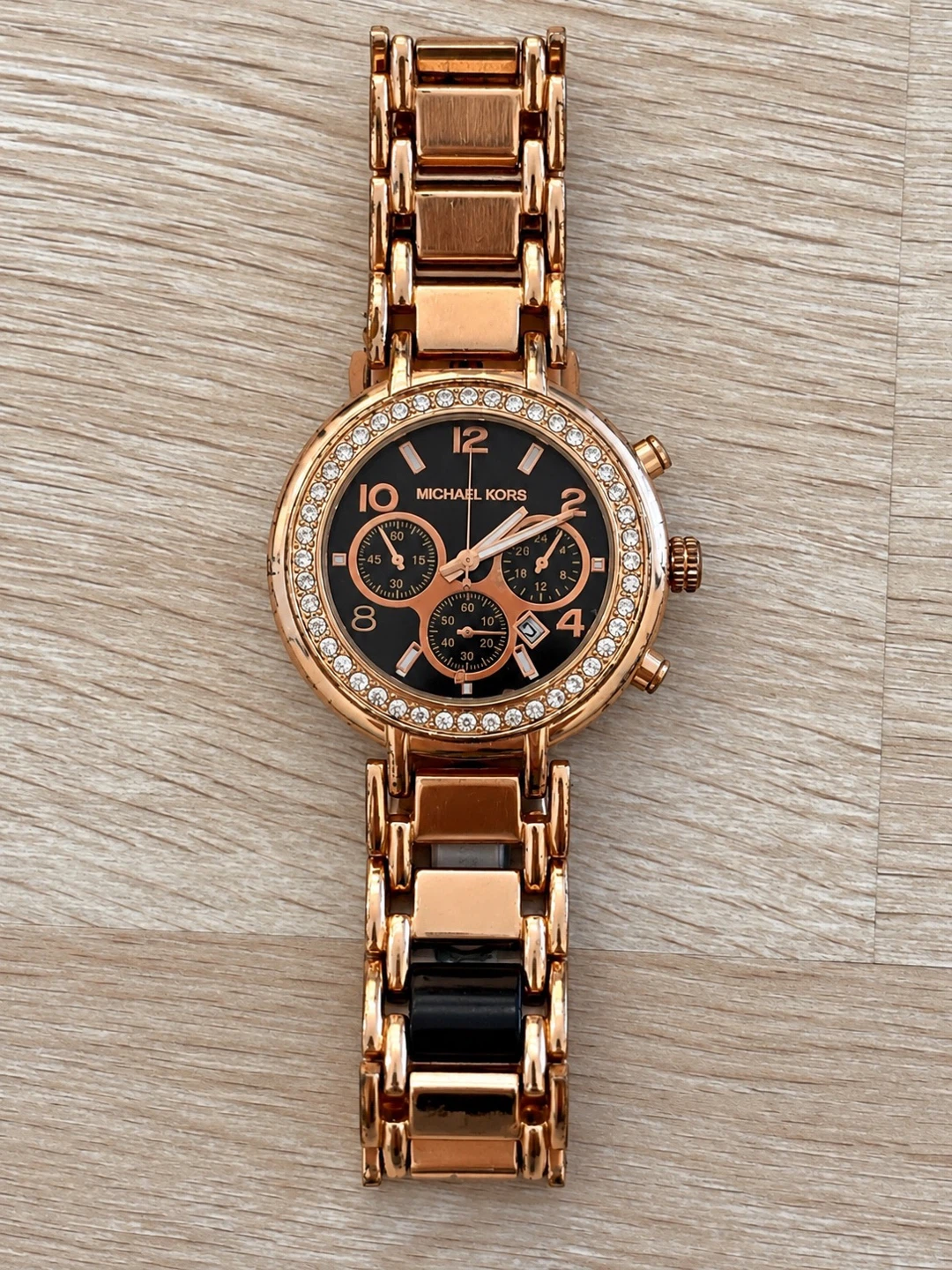Michael Kors Rose Gold Chronograph Watch - photo 3