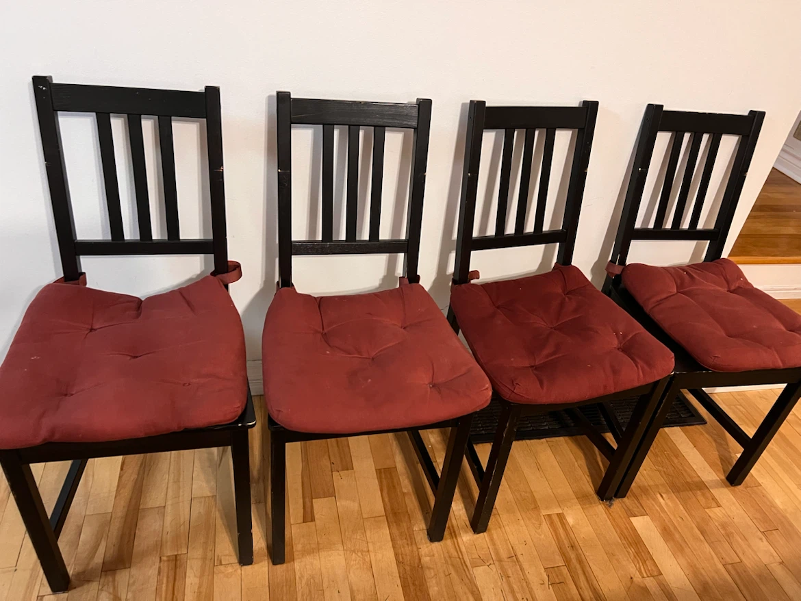 Dining table set with 6 chairs - photo 3