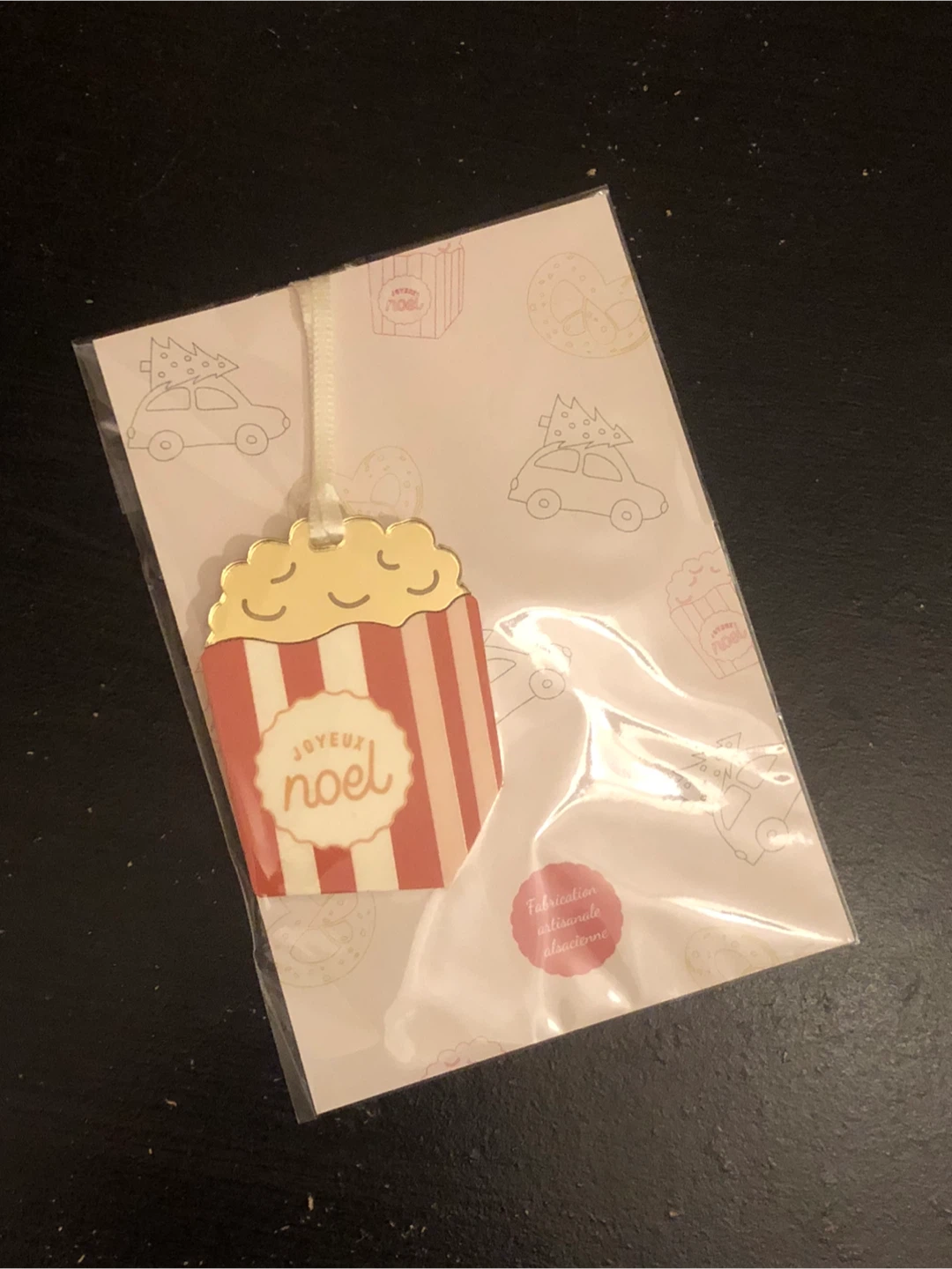 🏈Baubels x Pyl Joyeux Noel Popcorn Ornament