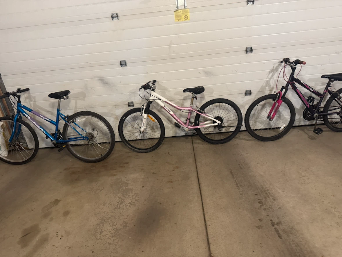 3 Mountain Bikes. Your choice $40 each