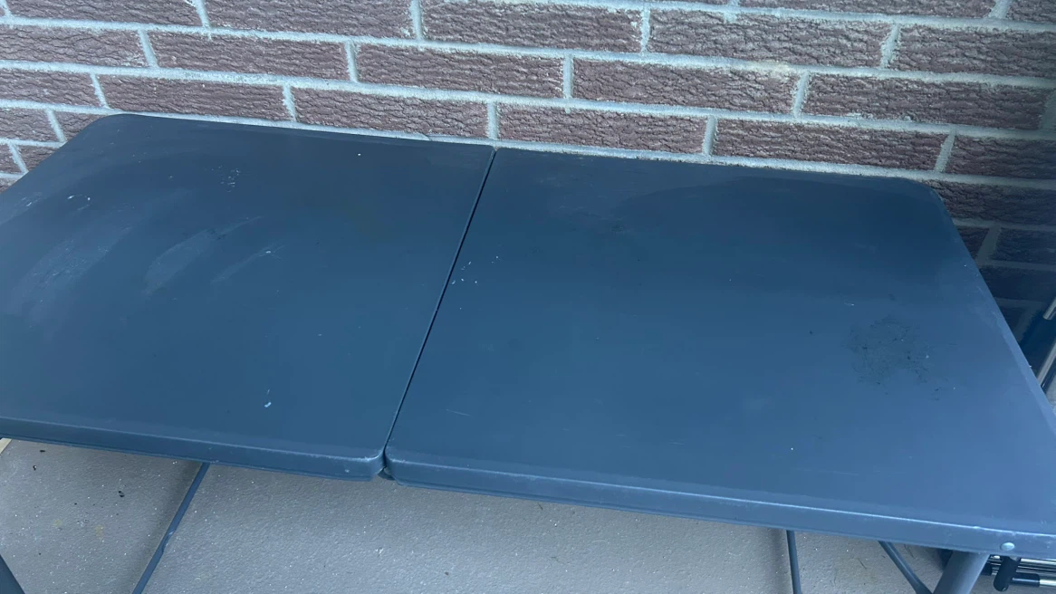 Folding Utility Table - Dark Grey