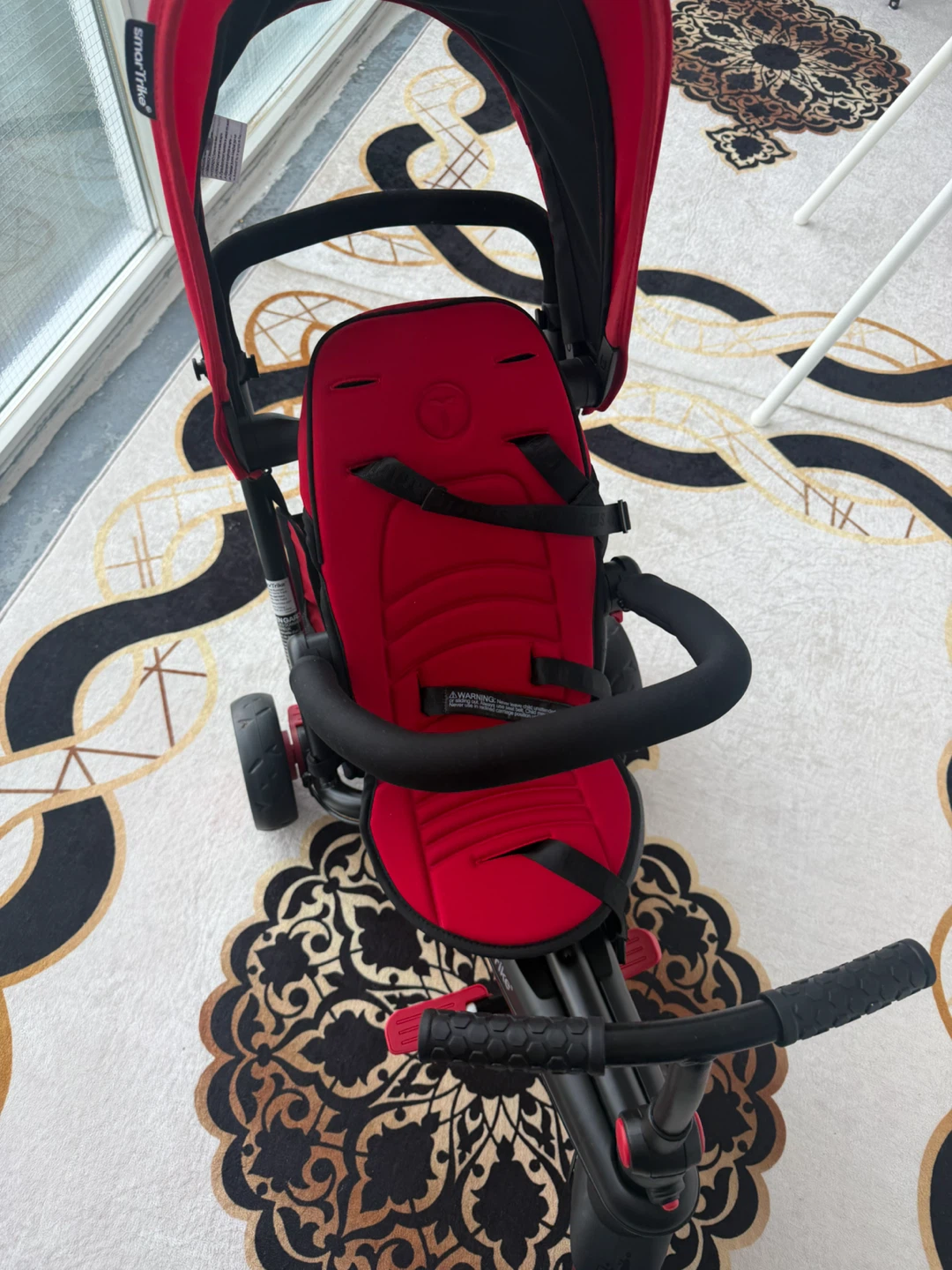 Smartrike Toddler Tricycle - Red and Black