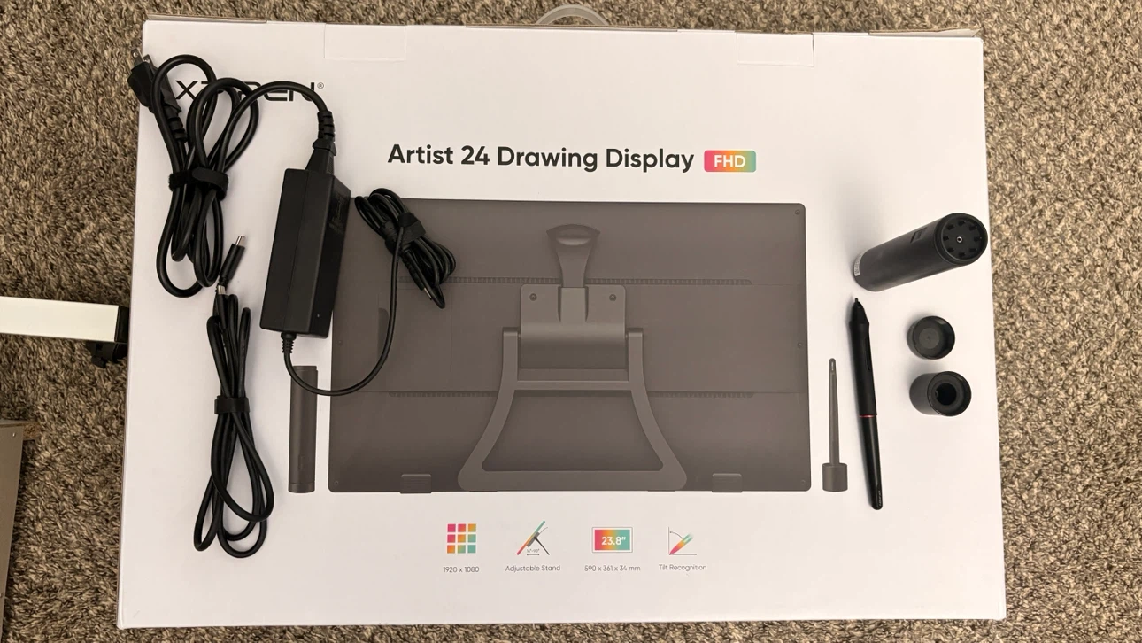 XP-Pen Artist 24 Drawing Display - photo 5