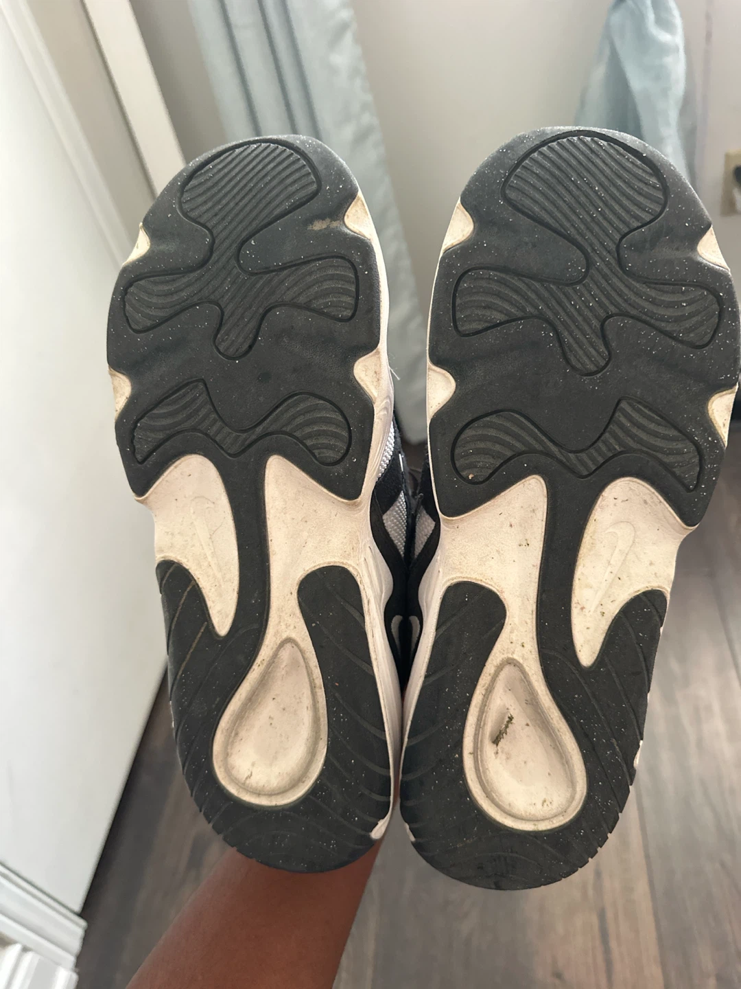 Nike Retro GTS Black and White Sneakers (Nike Tech Hera) - photo 4