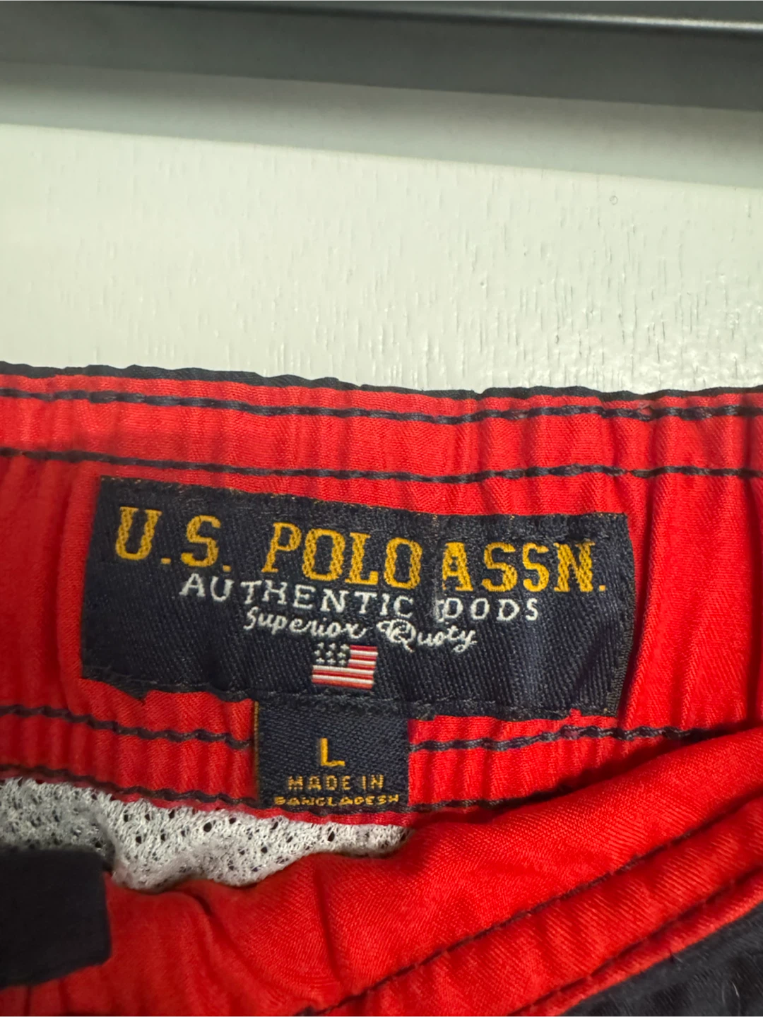 U.S. Polo Assn. Men's Swim Shorts Size Large - photo 2
