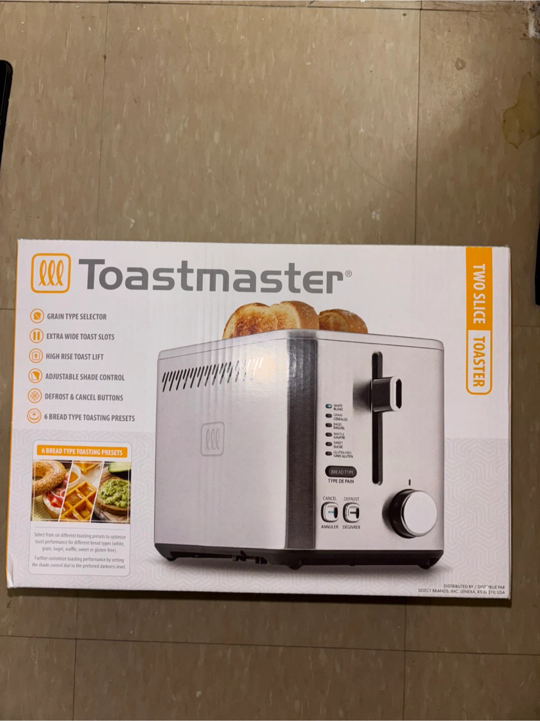 Toastmaster 2-Slice Toaster