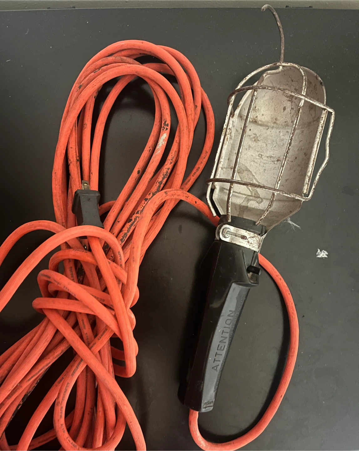 Work light with cord
