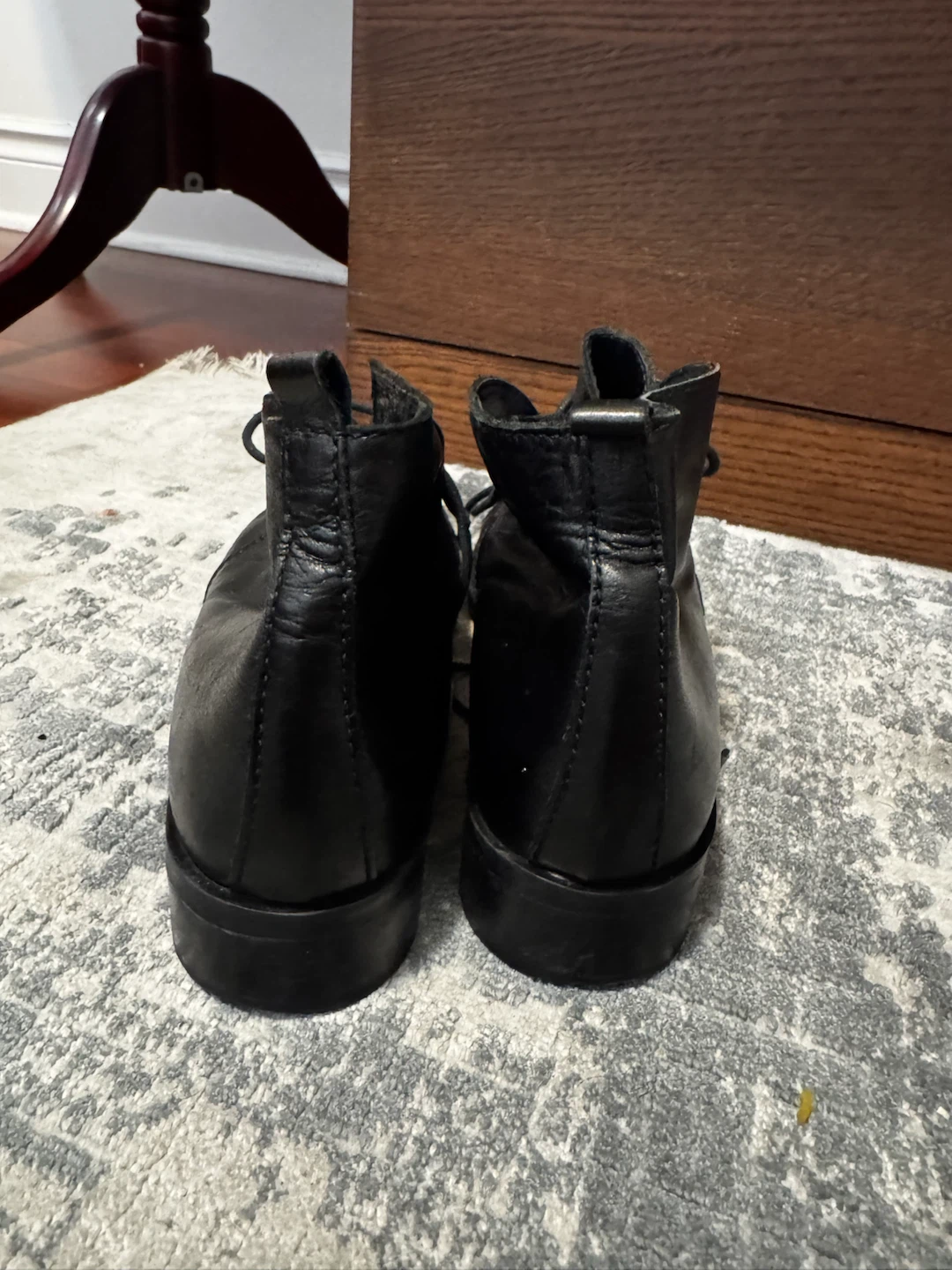 Lavorazione Artigiana Black Leather Ankle Boots - photo 3