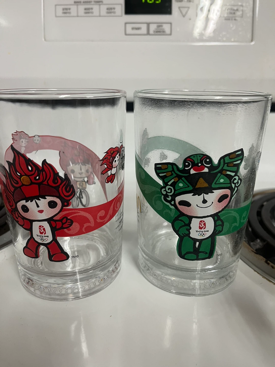 Set of 4 McDonald's Beijing 2008 Olympic Glasses - photo 2