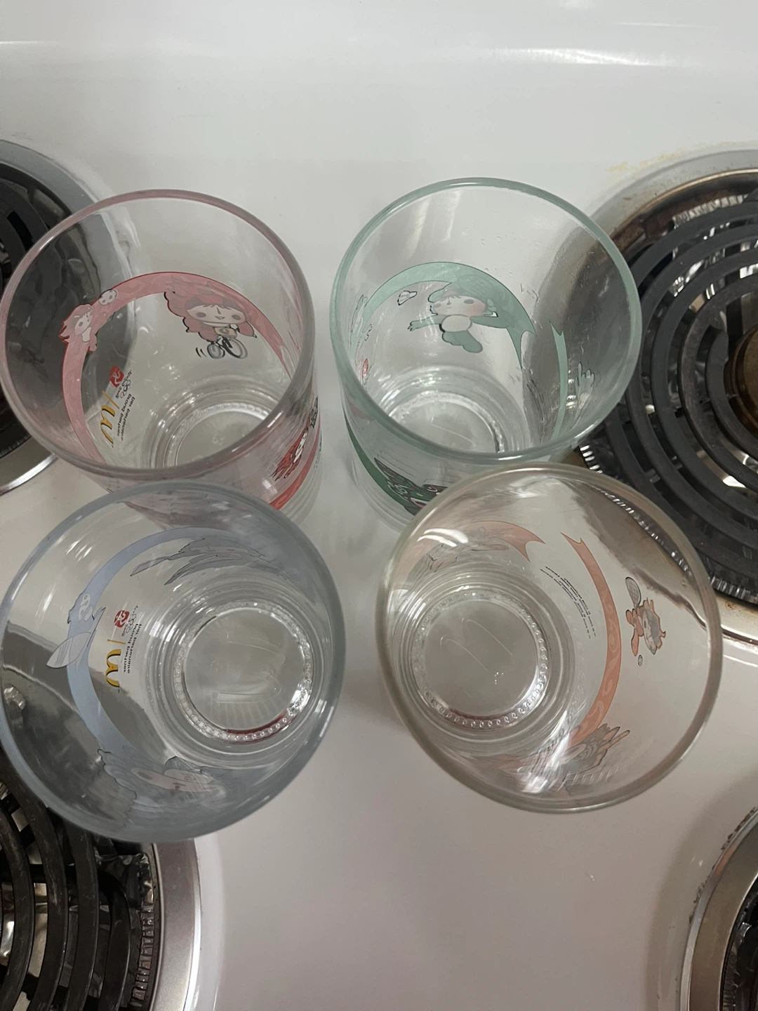 Set of 4 McDonald's Beijing 2008 Olympic Glasses - photo 3