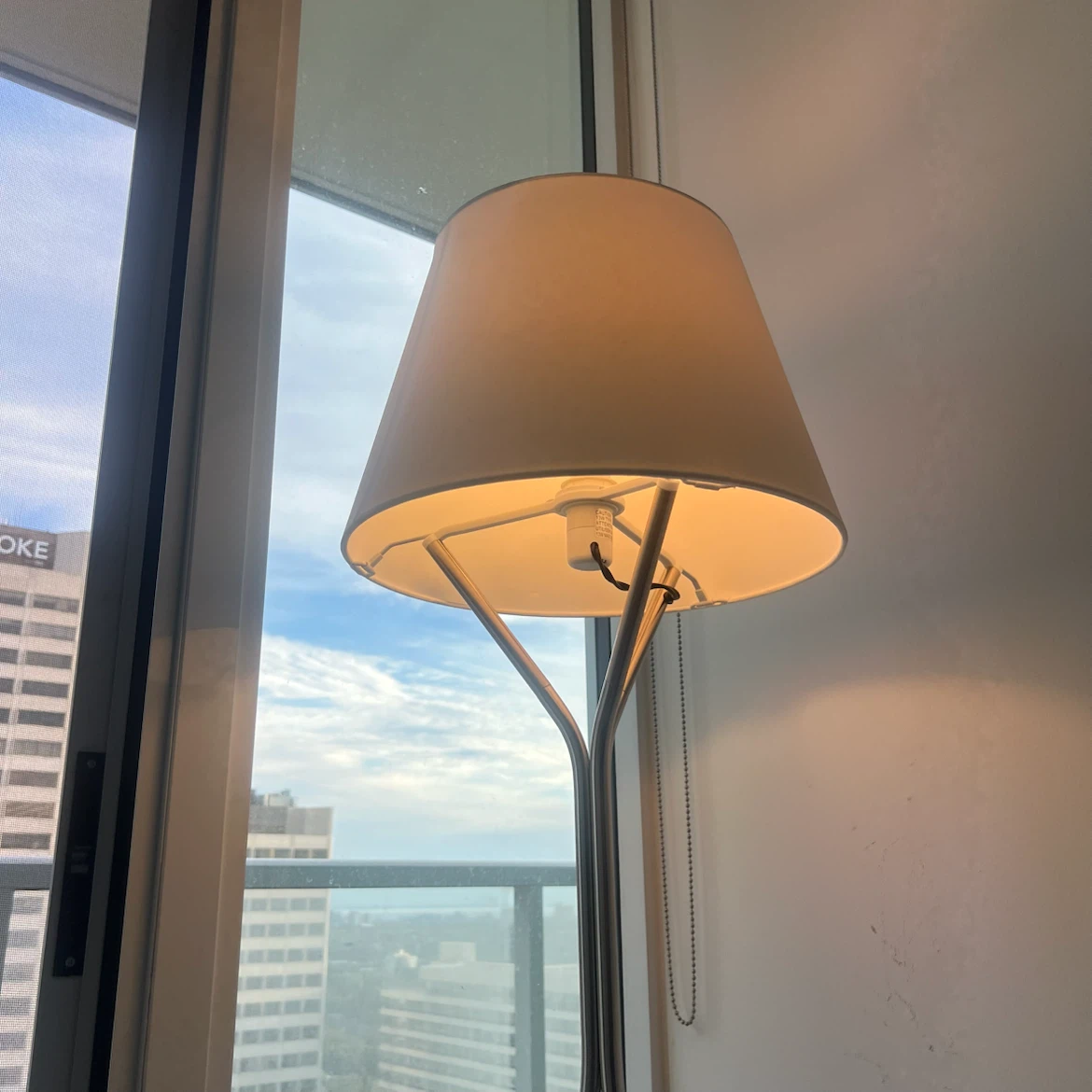 IKEA BLÄNKFYR Floor Lamp