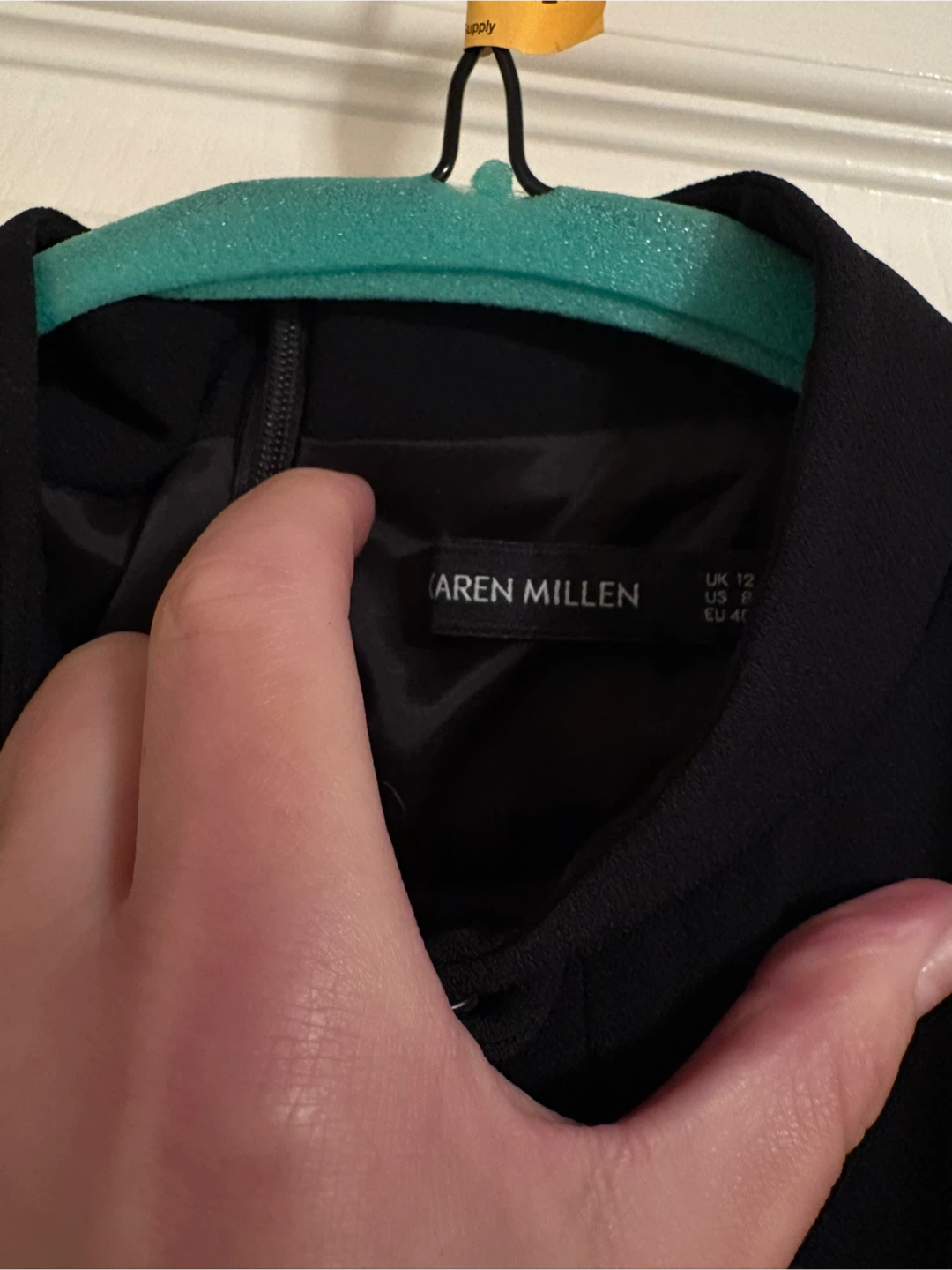 Karen Millen Black Dress Size 8 - photo 4