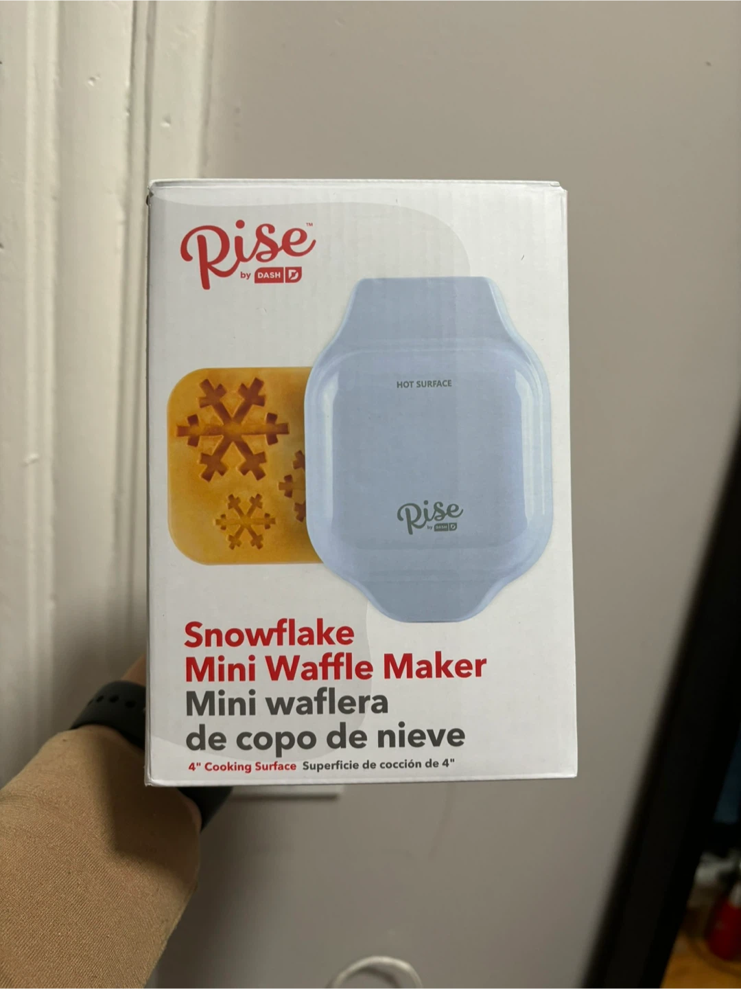 Snowflake Mini Waffle Maker