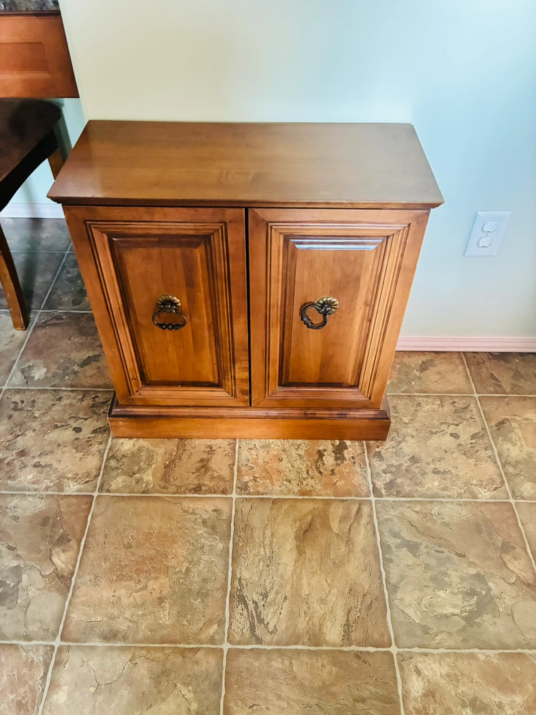 Two-Piece Wooden Curio Display Cabinet - photo 3