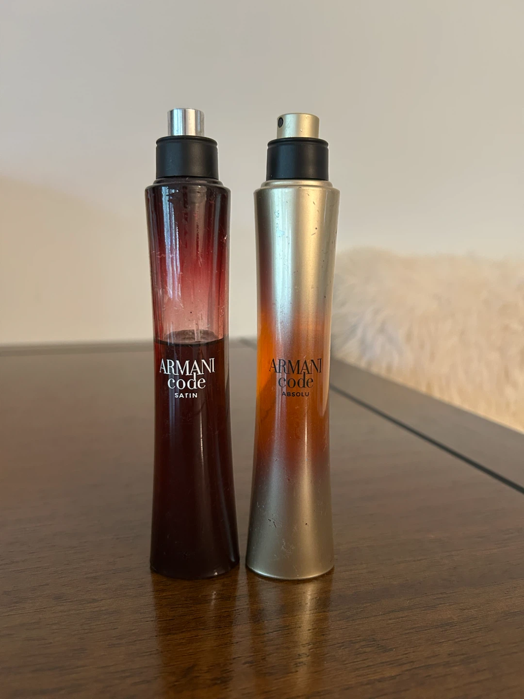 Armani Code Satin and Absolu Perfume Bundle