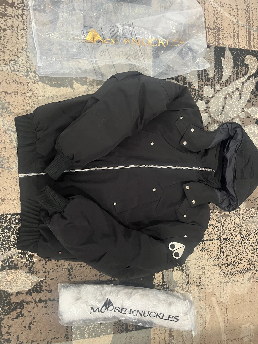 Moose Knuckles Down Jacket Black XL