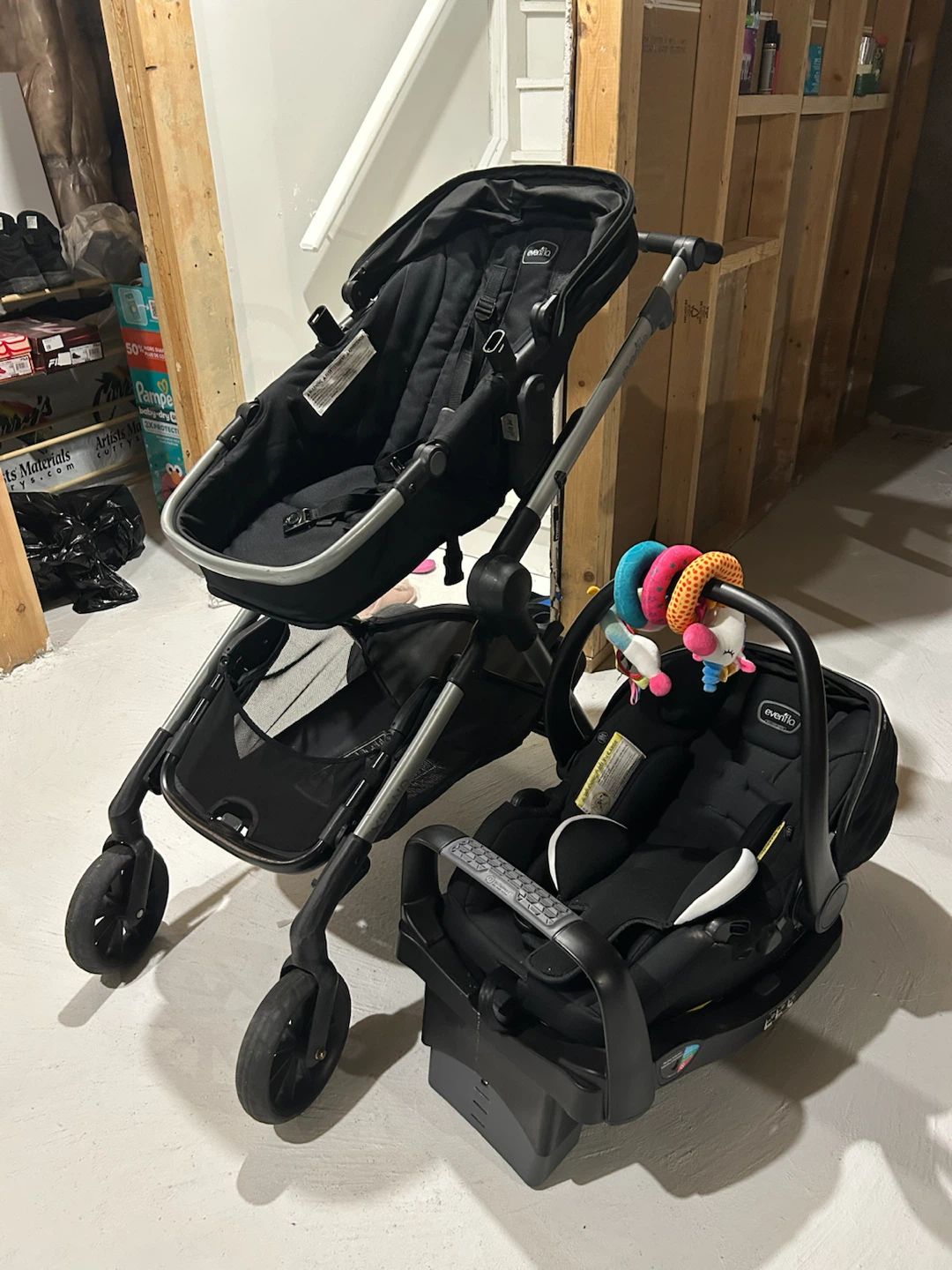 Evenflo Xpand Stroller and Infant Car Seat