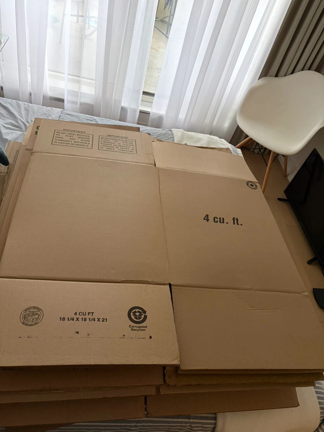 Moving boxes
