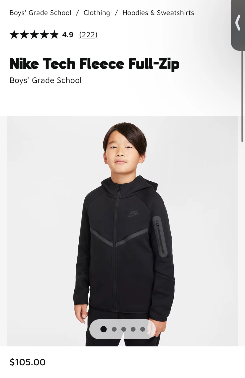 Nike Tech Fleece Full-Zip Hoodie 🏈 - photo 4