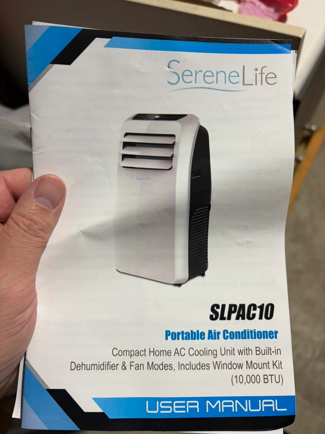 SereneLife SLPAC10 Portable Air Conditioner - photo 4