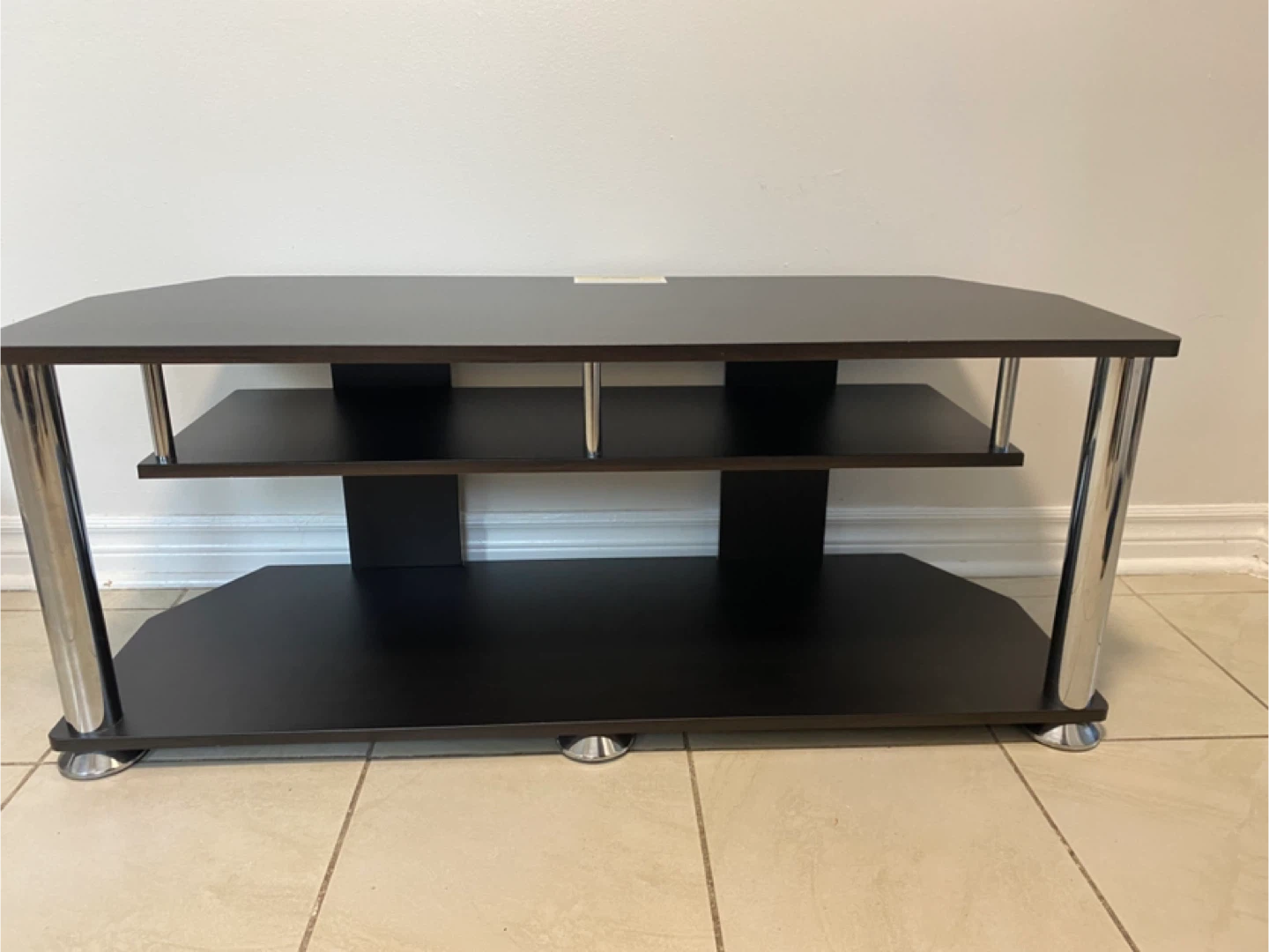 Dark Brown TV Stand. Like new - photo 2