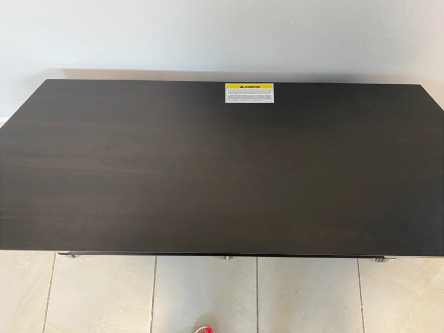 Dark Brown TV Stand. Like new