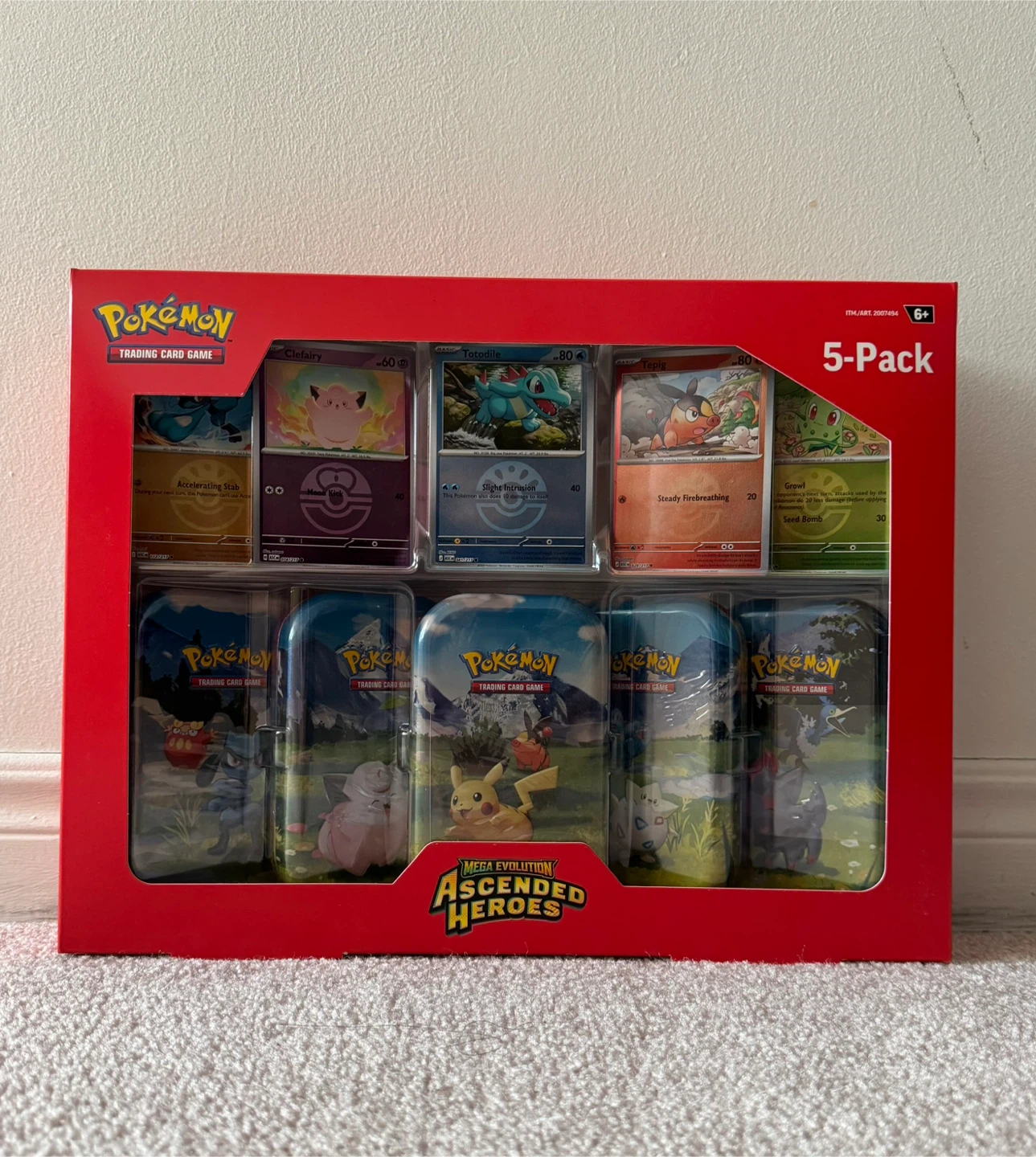 Costco Ascended Heroes Mini Tins 5pk