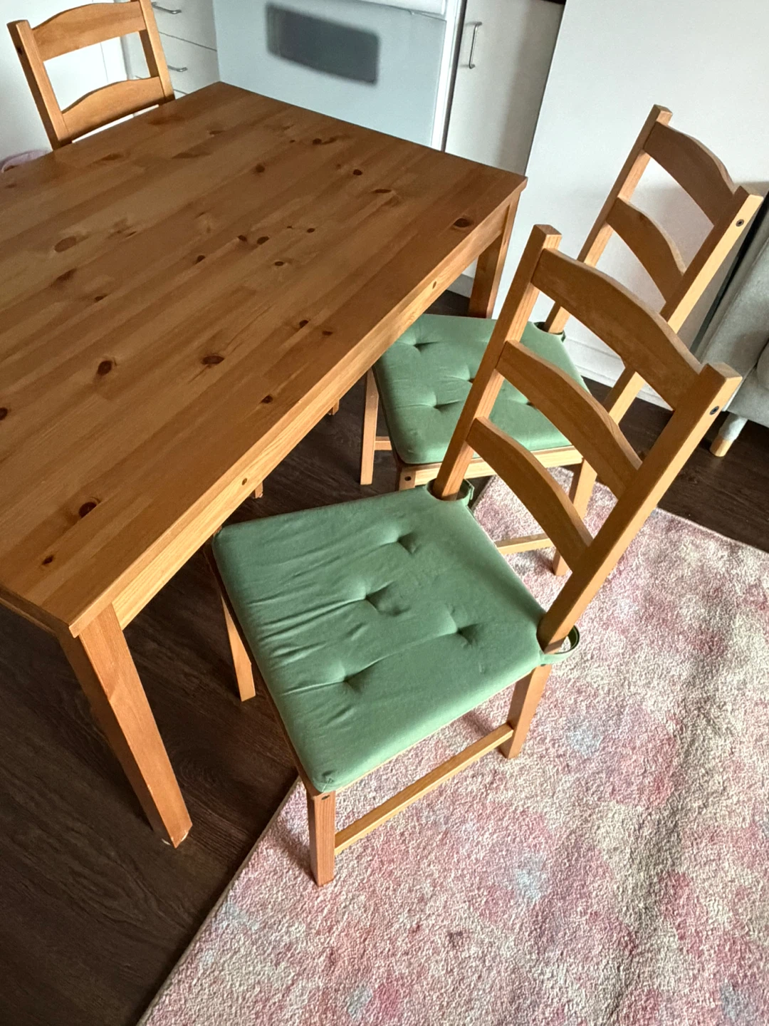 IKEA Dining Table and 4 Chairs - photo 2