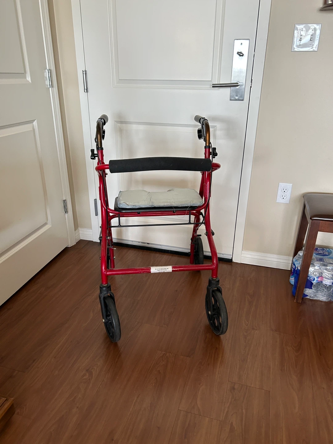 Four wheel walker